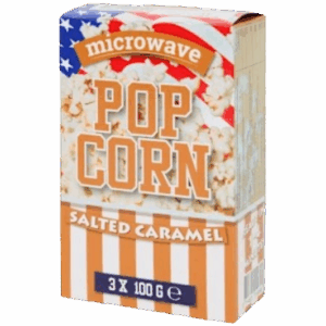 Salted Caramel magnetron popcorn