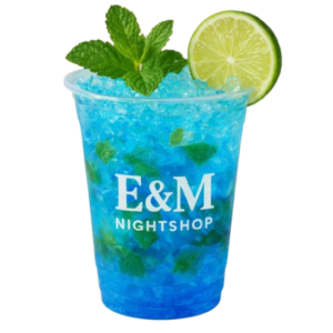 Blue Lagoon Mojito Mocktaill