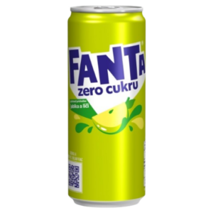 Fanta Appel & lychee zero Sugar 330ml